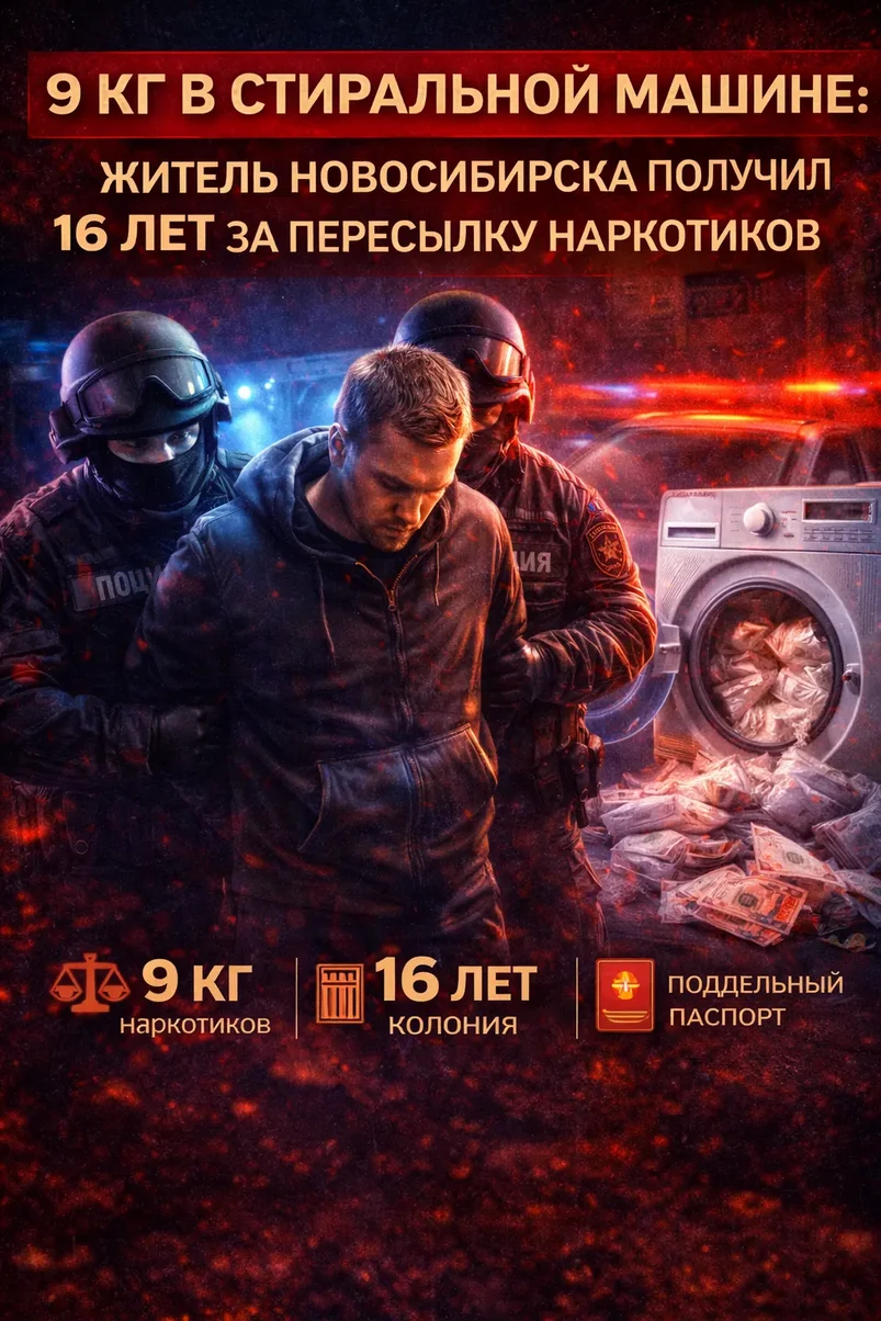 Арест наркоторговца в Новосибирске.webp