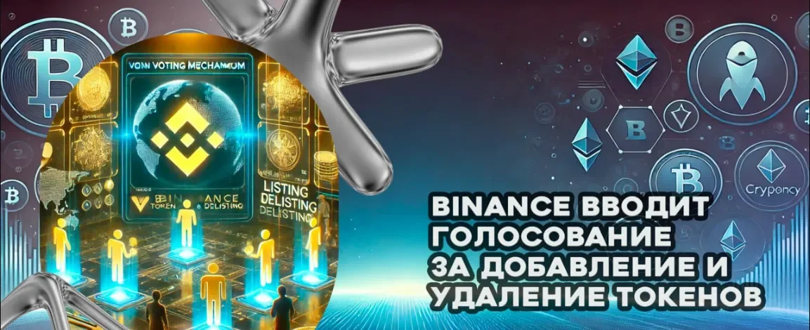 Binance вводит голосование за добавление и удаление токенов.webp