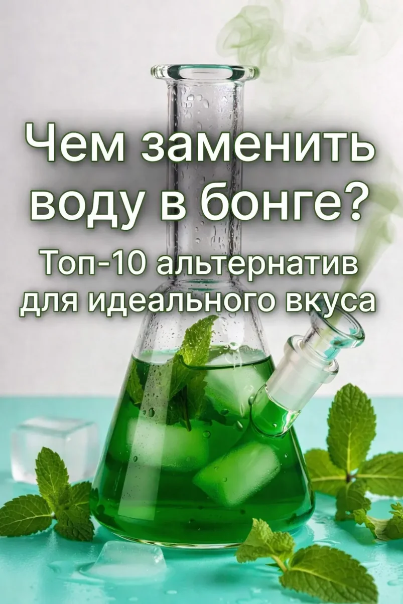 Чем заменить воду в бонге.webp
