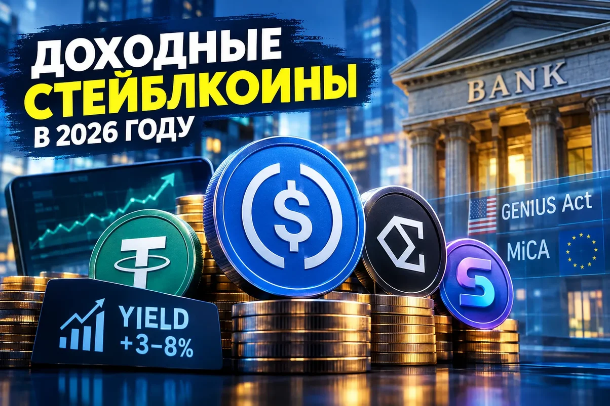 Доходные стейблкоины в 2026 году.webp