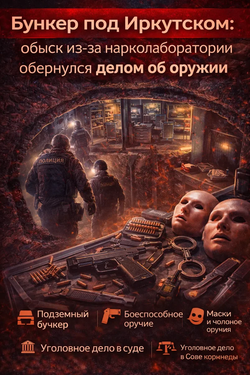 Обыск в подземном бункере Иркутска.webp