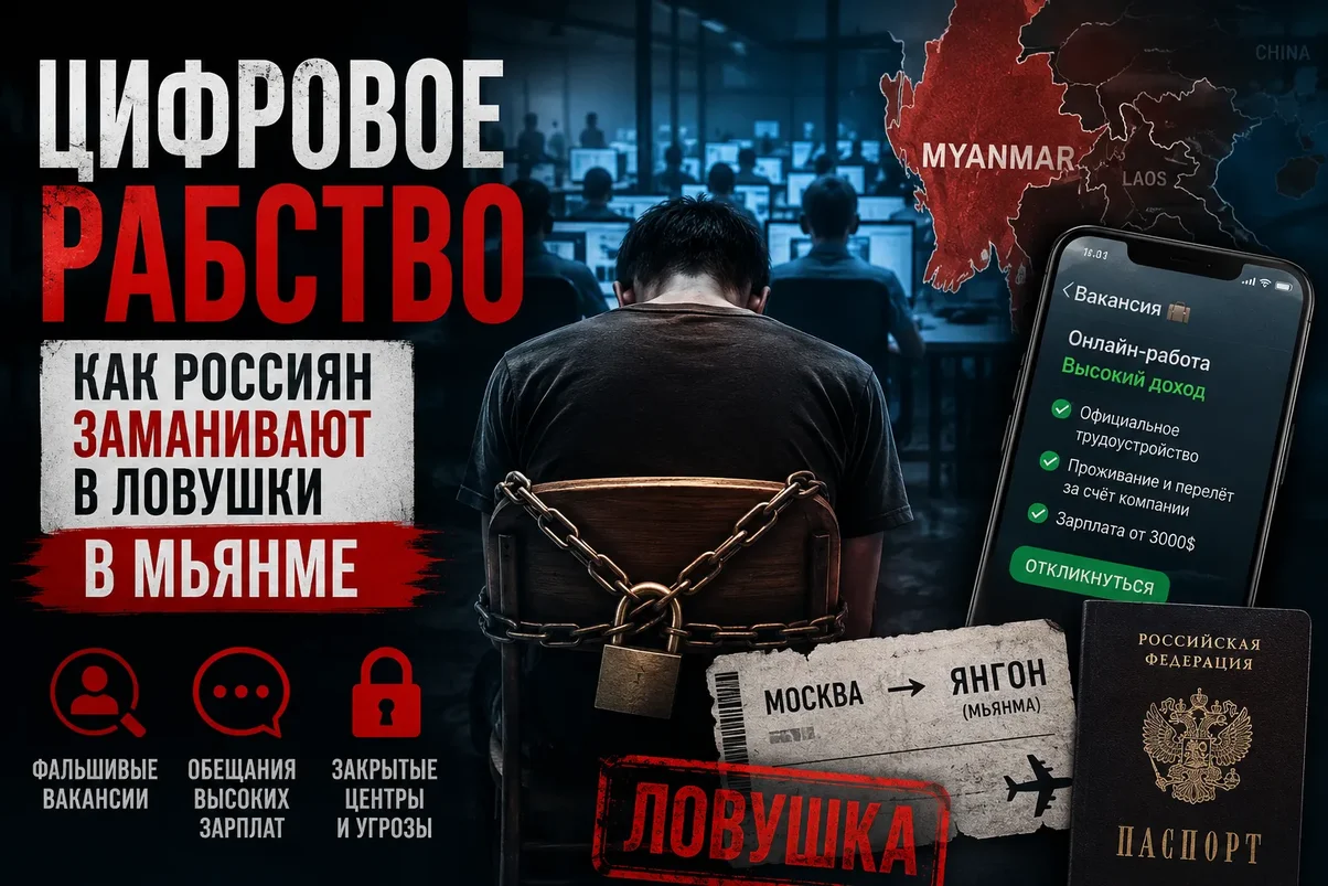 Россиян заманивают в цифровое рабство в Мьянме.webp