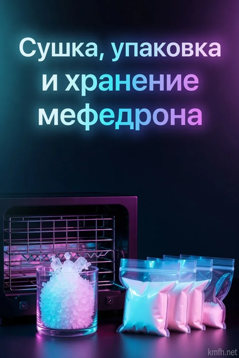 Сушка, упаковка и хранение мефедрона.webp