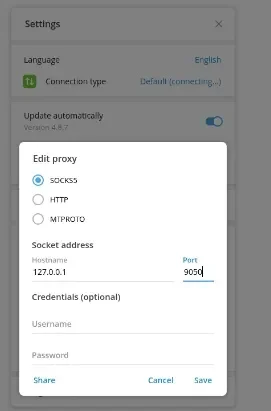 Тип - SOCKS5.webp
