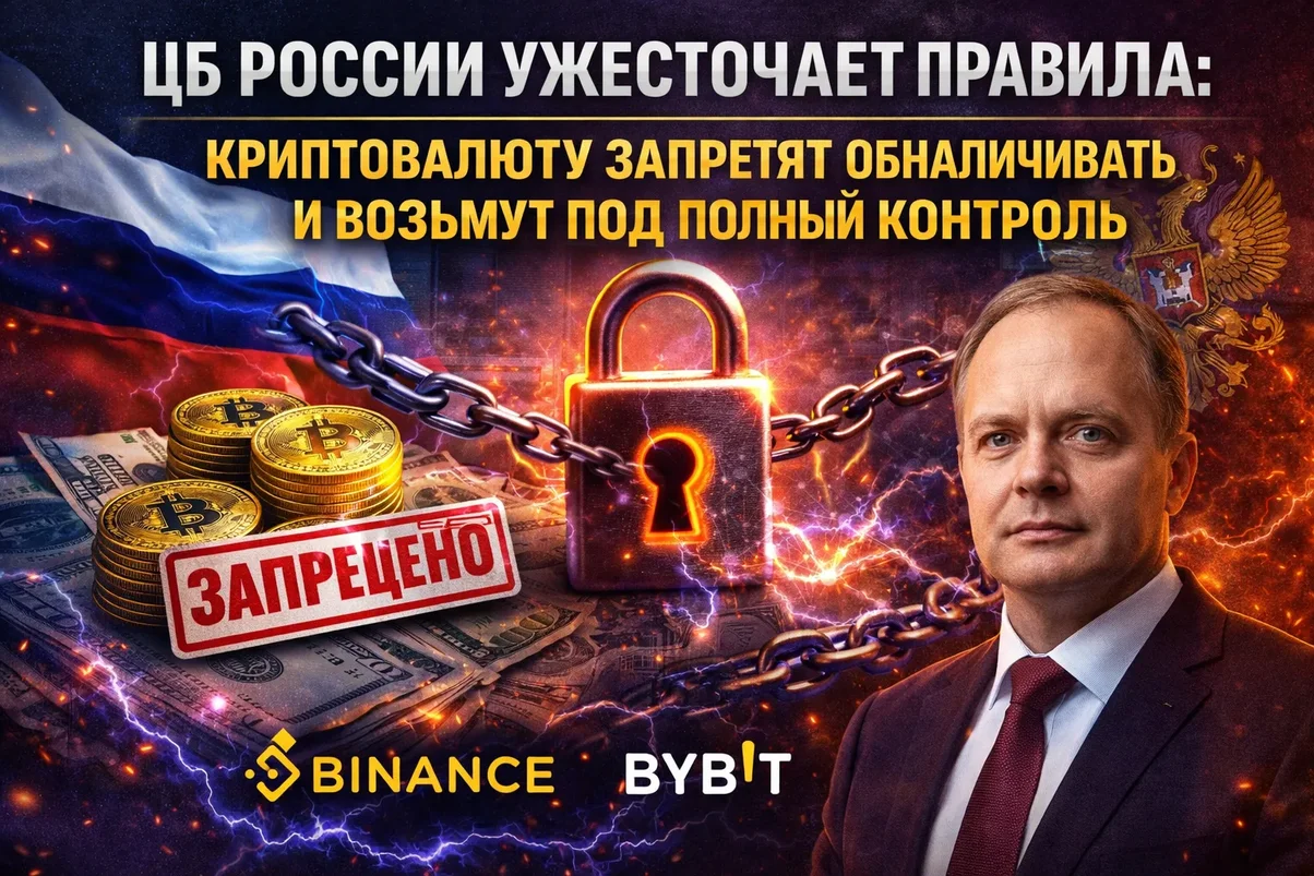 ЦБ РФ запретит обналичивание криптовалюты.webp