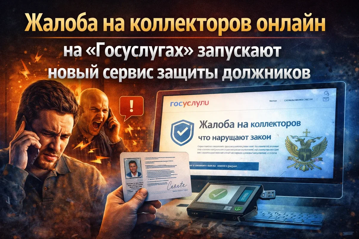 Жалоба на коллекторов через Госуслуги.webp
